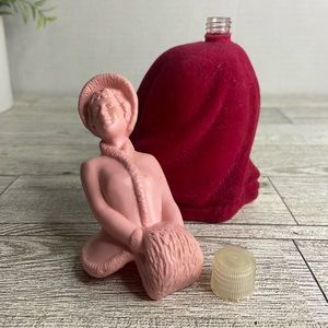 Vintage Avon Skater's Waltz Charisma Cologne 4 oz  bottle Pink